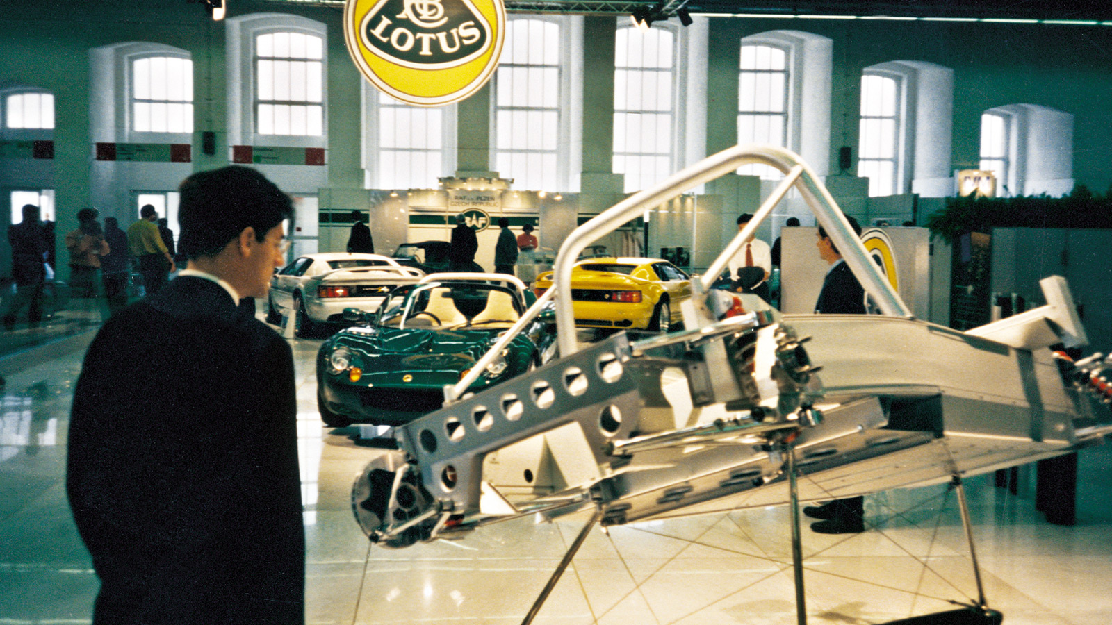 Lotus Elise chassis motorshow