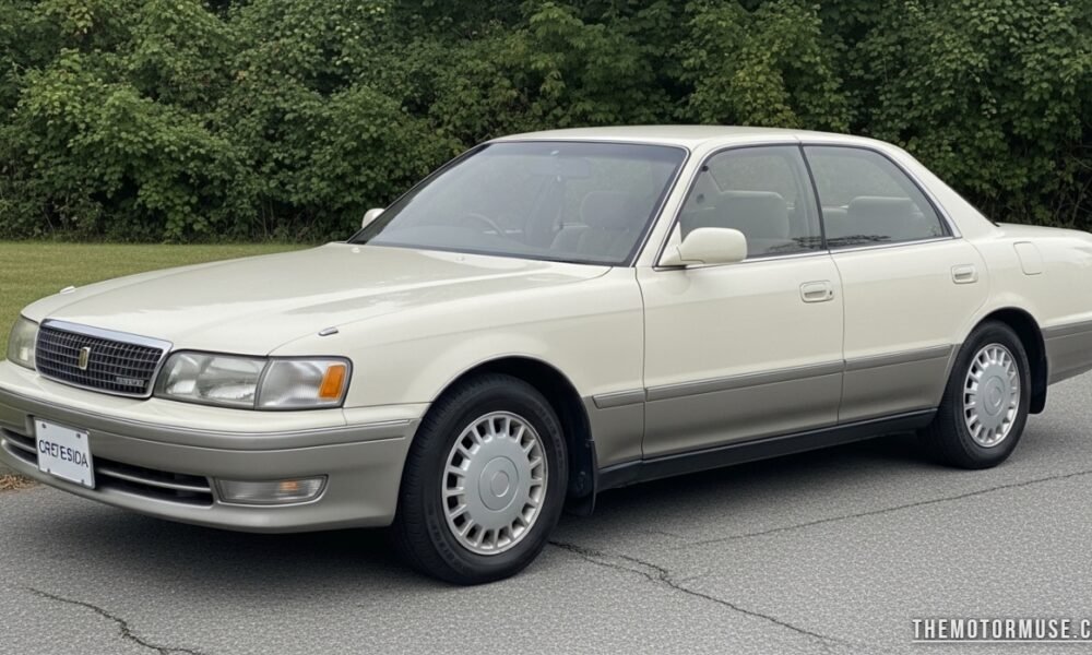 1992 Toyota Cressida front exterior view in silver