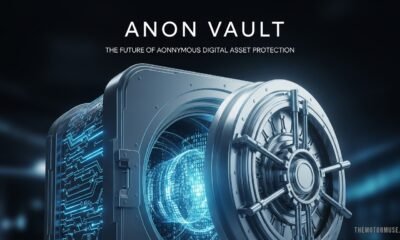 Anon Vault interface showing secure digital file storage and encryption for private online data protection.