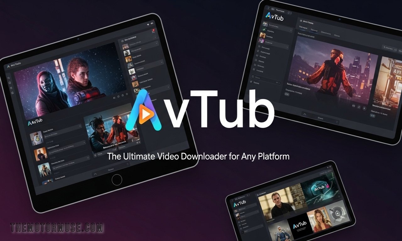 AvTub video downloader interface screenshot – Showcasing the user-friendly dashboard of AvTub.