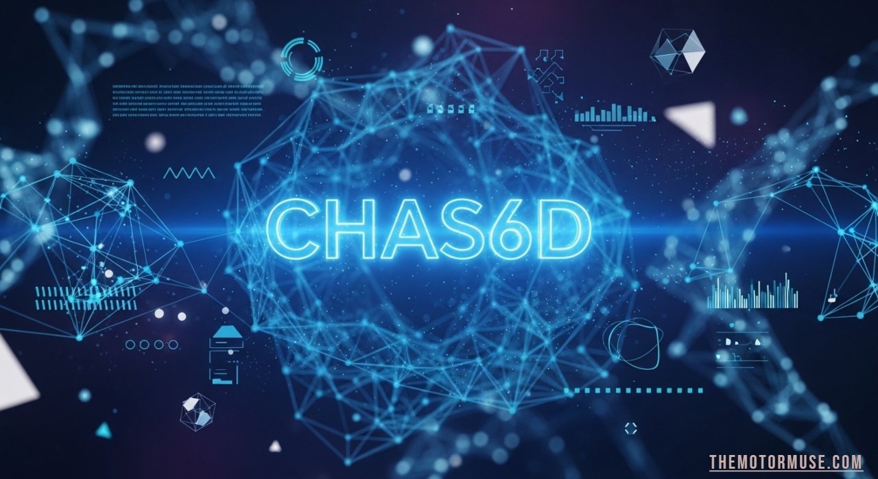 “CHAS6D 3D software interface showing a complex design project”