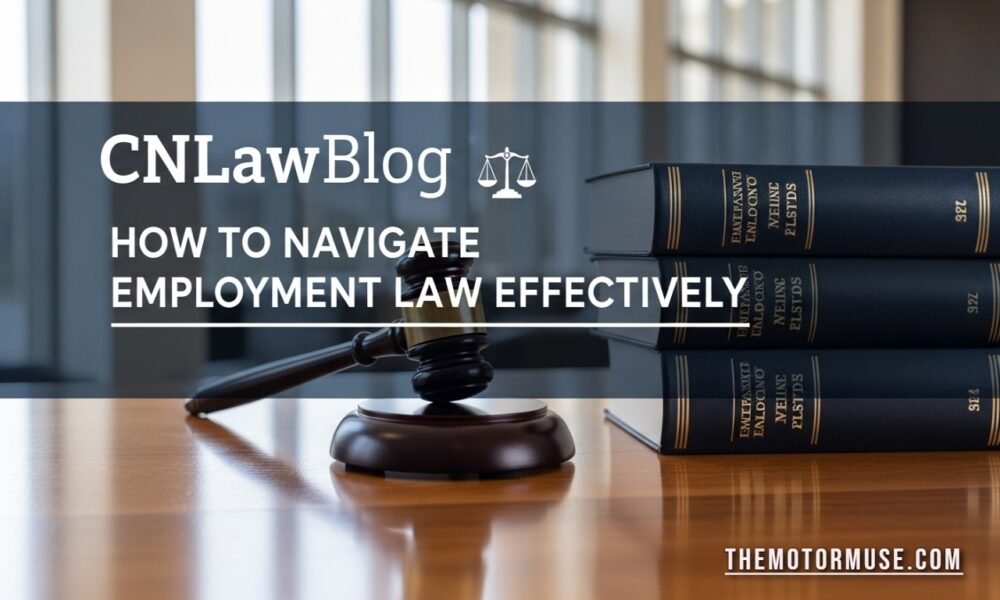 CNLawBlog homepage displaying Chinese employment law resources