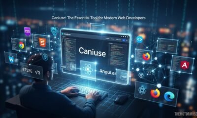 "Screenshot of Caniuse website showing browser compatibility charts for HTML, CSS, and JavaScript features"