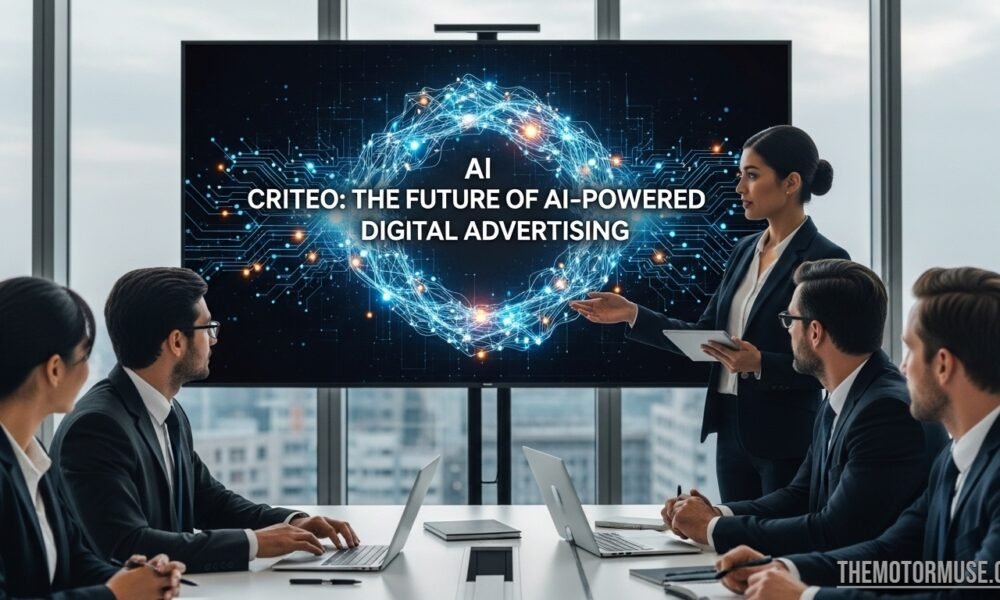 Criteo digital advertising platform dashboard for marketers