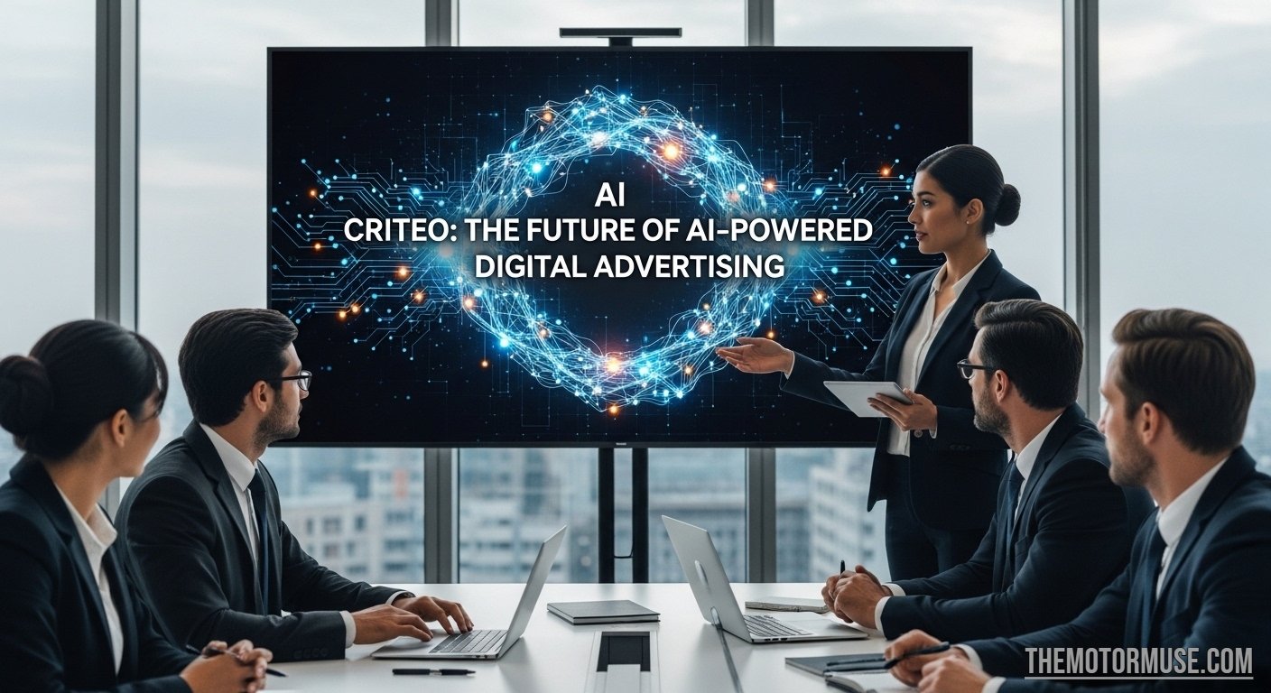 Criteo digital advertising platform dashboard for marketers