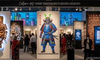 Traditional culture art showcasing colorful patterns and heritage-inspired designs