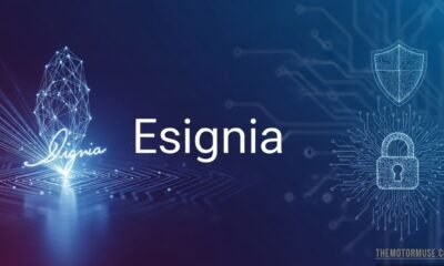 signia digital signing platform interface on a laptop