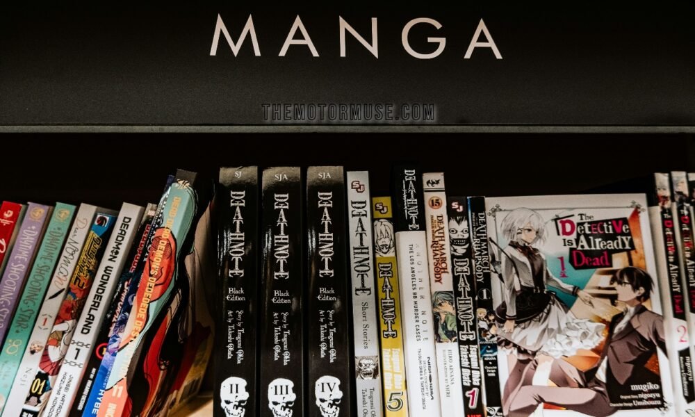 User browsing manga series on ReadMyManga.com interface