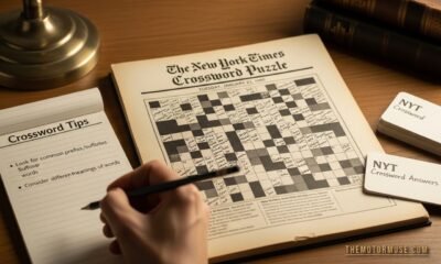 Recently Dated NYT Crossword puzzle grid filled with clues and answers