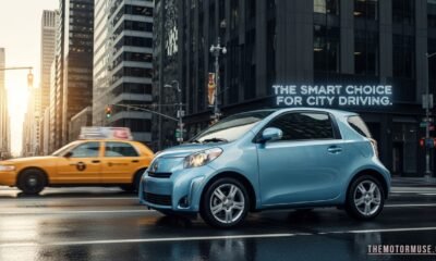 Scion iQ compact hatchback front exterior view