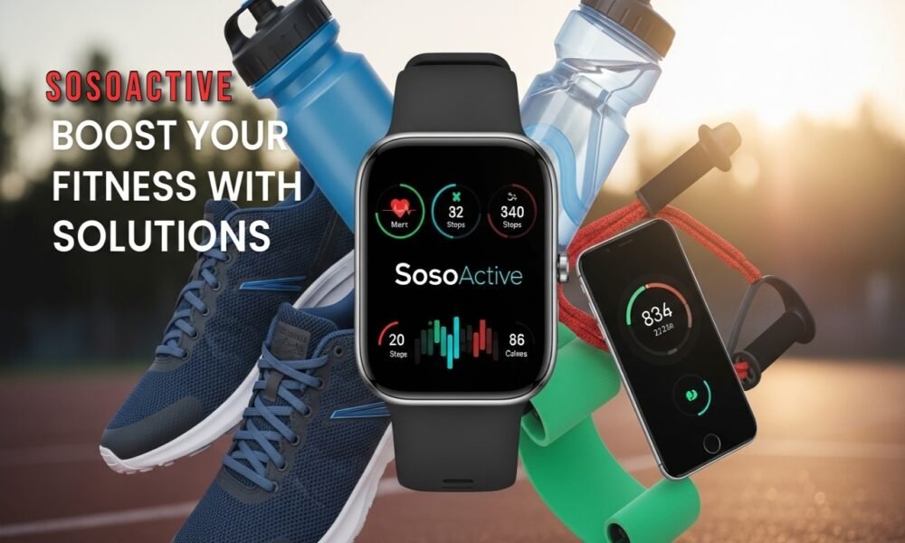 SosoActive app dashboard showing personalized workout plans