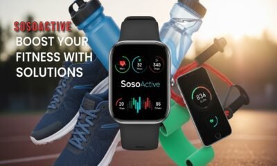 SosoActive app dashboard showing personalized workout plans