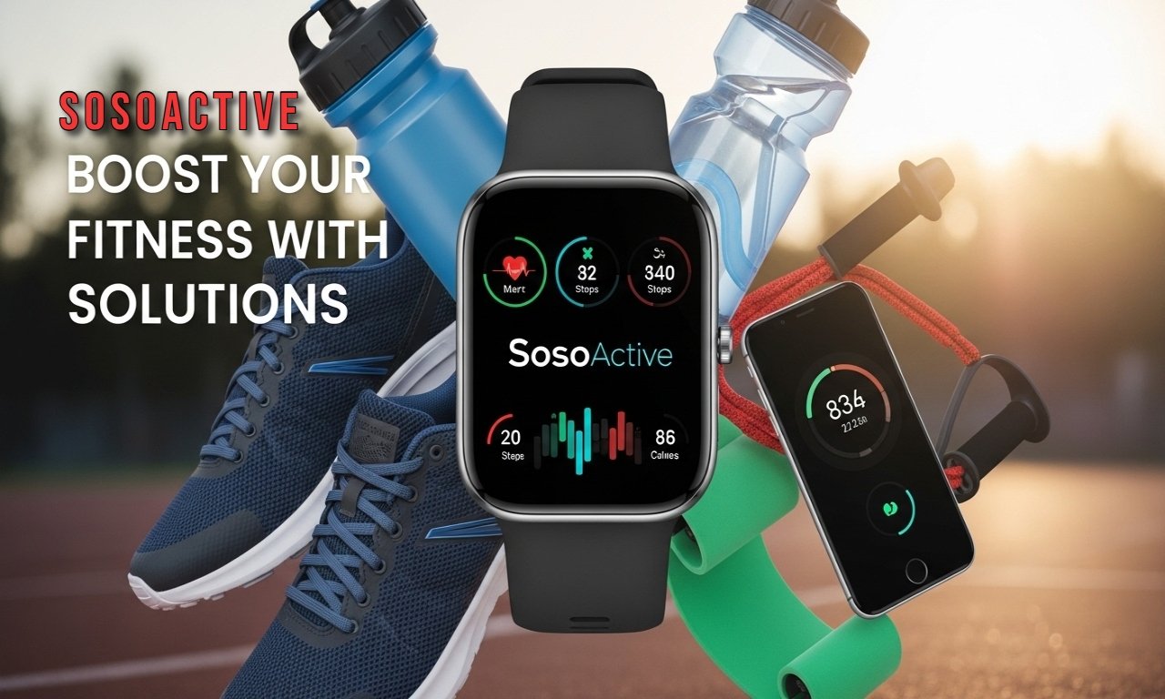 SosoActive app dashboard showing personalized workout plans