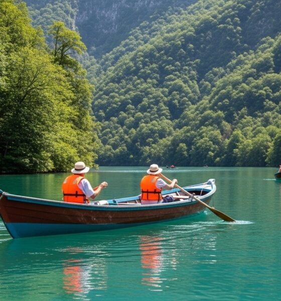 Illustration showing the concept and meaning of veneajelu