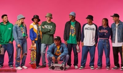 pacsun clothing store interior with modern streetwear displays