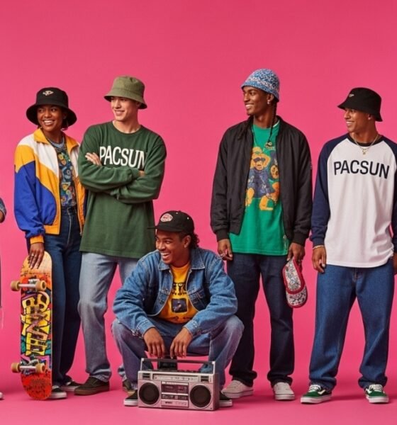 pacsun clothing store interior with modern streetwear displays