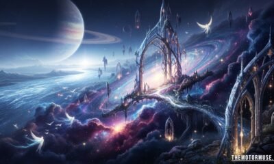 starry night sky representing celestialness and cosmic beauty