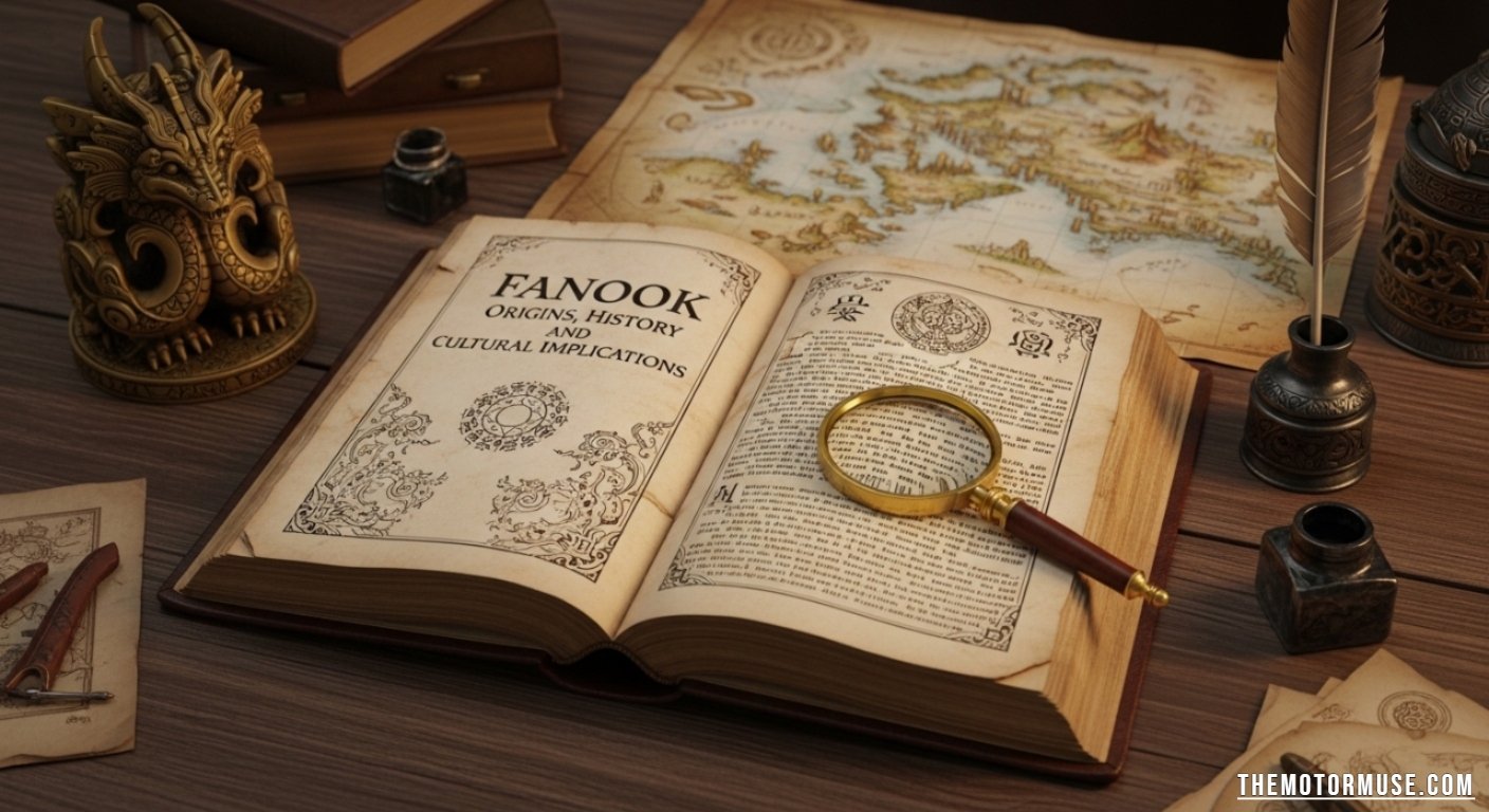 historical depiction of Italian-American culture illustrating the term fanook