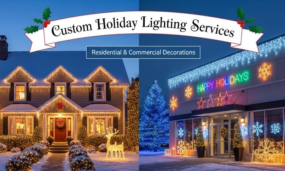 Custom Holiday Lighting Services