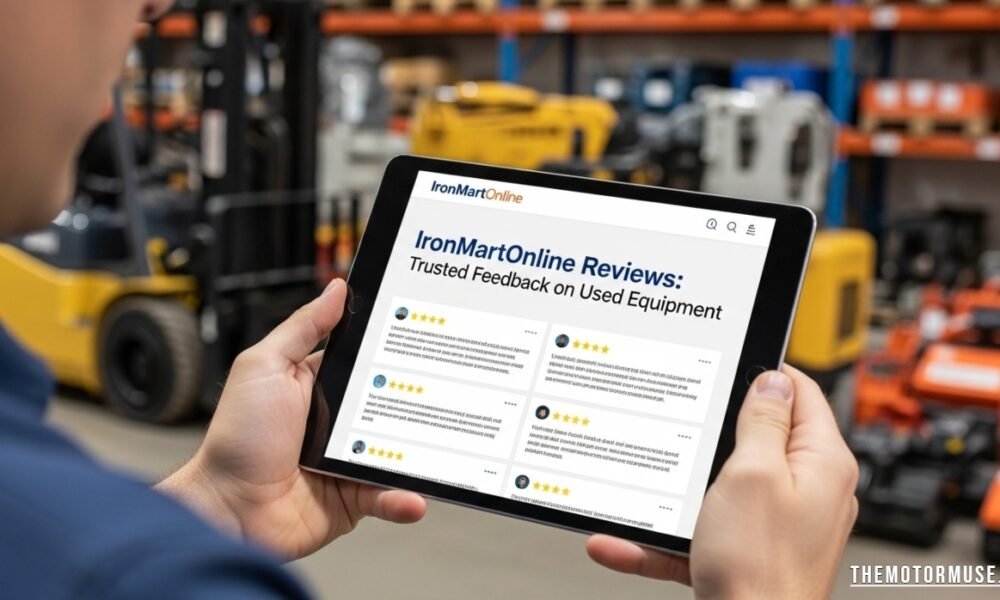 IronMartOnline customer reviews showcasing feedback on used machinery and trucks