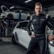 "Jeroen Dik tuning a Volkswagen and racing on the track, Dutch motorsport expert"