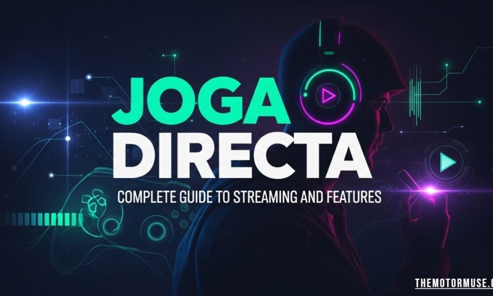 joga directa website showing live sports match streaming links