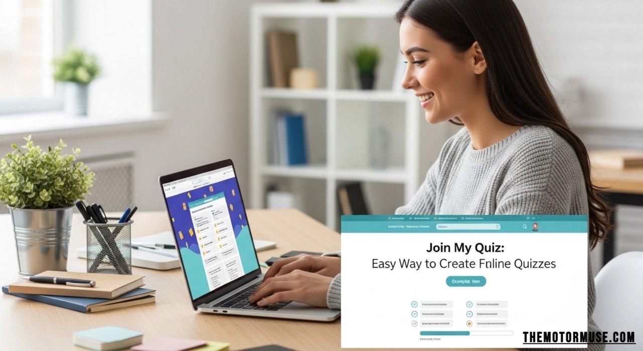 Students joining a live quiz using joinmyquiz online platform