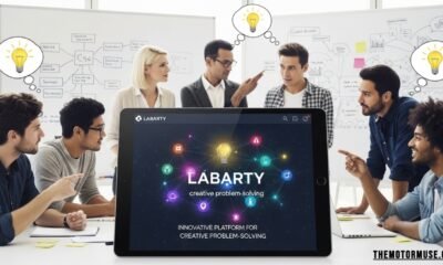 Illustration of labarty platform for creative problem-solving and innovation