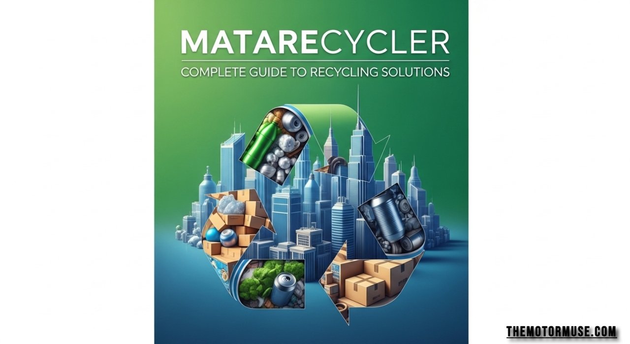 Matarecycler recycling machine processing plastic waste
