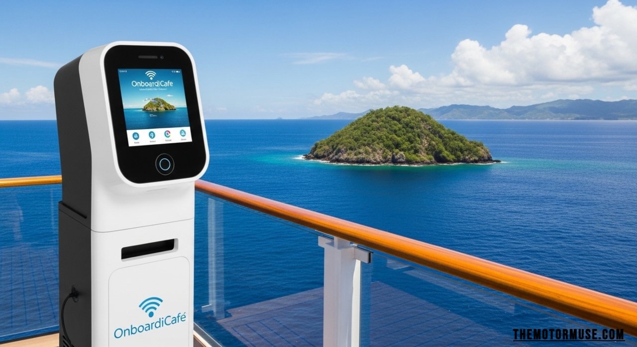 "OnboardiCafe login portal for accessing Wi-Fi on Disney and Royal Caribbean cruises"