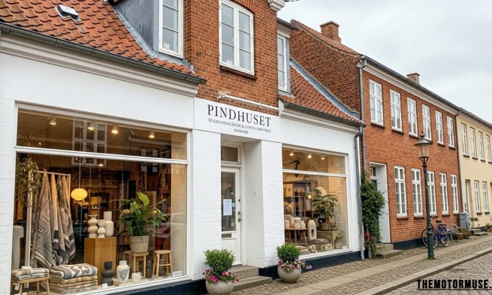 Pindhuset lifestyle and home decor boutique showcasing stylish furniture and accessories in Silkeborg, Denmark