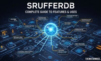 Srufferdb database system interface for managing digital data