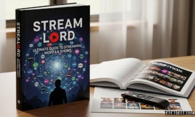 Stream Lord website homepage displayed on a laptop screen, showing movie and TV show streaming options.