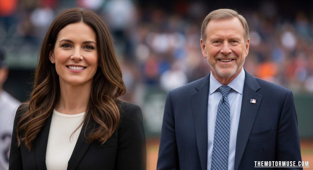 Tara Beane with Billy Beane at a public event, showcasing their life together