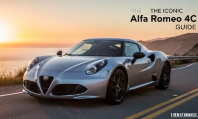 Alfa Romeo 4C two seat sports car coupe exterior view