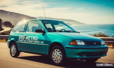 Geo Metro compact car known for legendary fuel efficiency