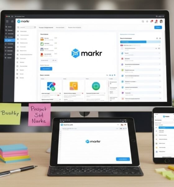 Markr tool interface showing organized tags, labeled categories, and structured workflow for improved productivity and data management